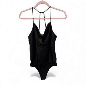 Pleione Black Sleeveless Bodysuit XS